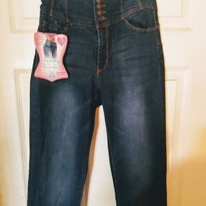 Never been used. High waisted corset jeans.